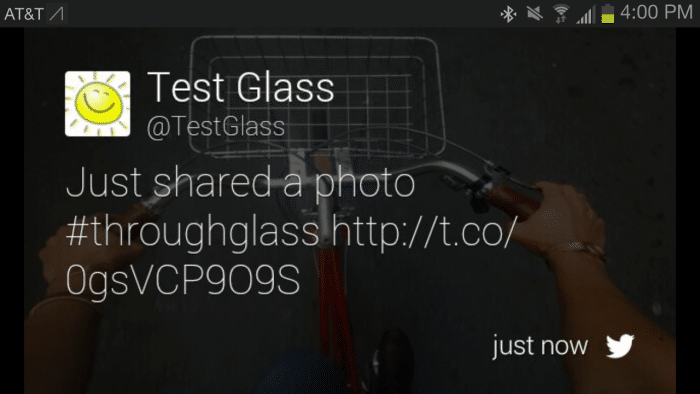 Google Glass için Twitter Uygulaması