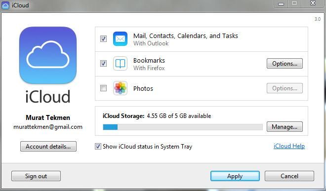Windows için iCloud Yayınlandı