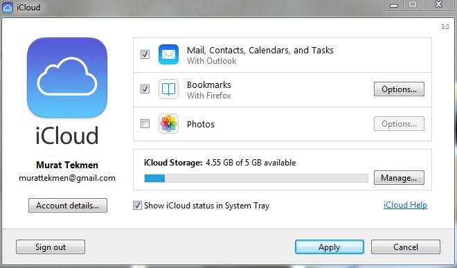 Windows için iCloud Yayınlandı
