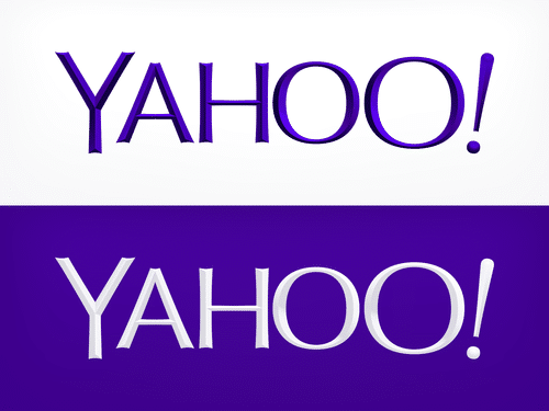 Yahoo'nun Yeni Logosu