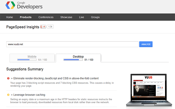 Google PageSpeed Insights