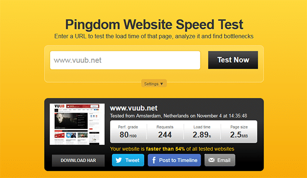 Web Sitenizin Hızını Test Etmek Ister misiniz?