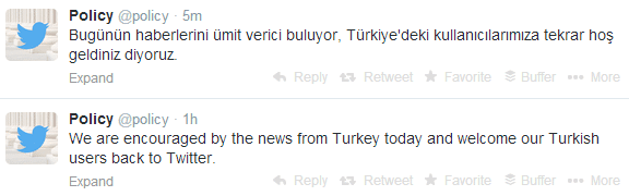 Twitter Açıldı