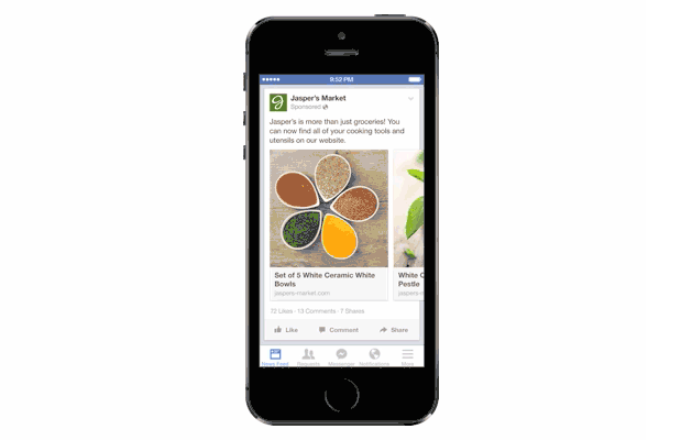 Facebook Üzerinden Tek Bir Reklam ile 3 Farklı Ürün Tanıtımı