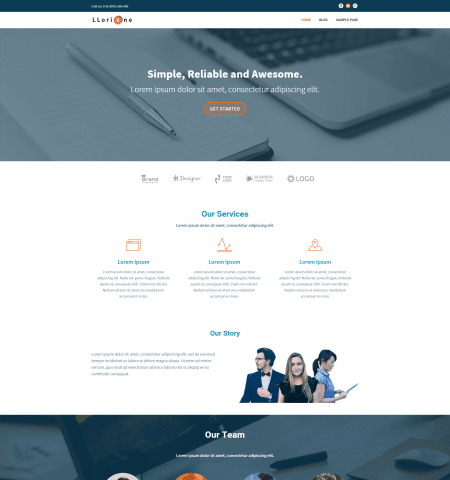Llorix One - WordPress Teması
