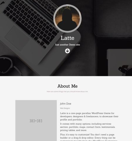 Latte - WordPress Teması