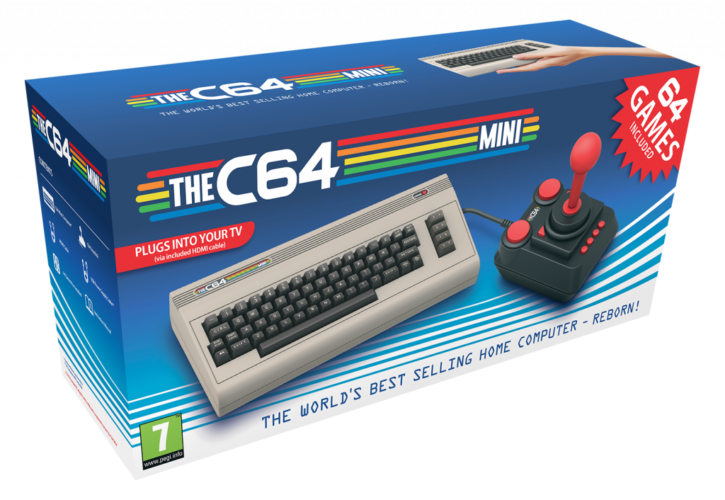 Commodore 64'ün Ufaltılmış Versiyonu C64 Mini Yayınlanıyor!