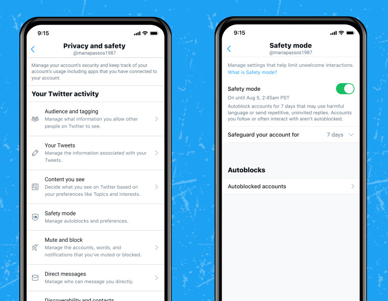 Twitter Safety Mode