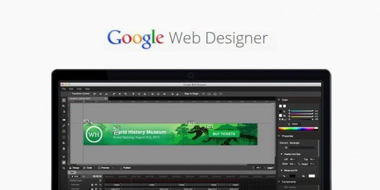 Google Web Designer – Ücretsiz HTML5 Reklam Tasarlama Aracı