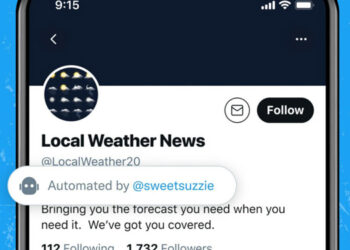 Twitter hangi hesapların botlar tarafından yönetildiğini göstermeye başladı